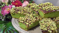 Financiers à la pistache rapides