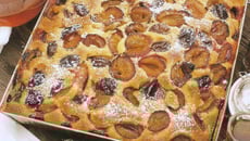 Cake gourmand aux prunes