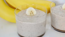 Mousse à la banane maison