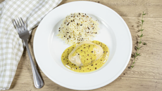 Emincé de porc à la moutarde