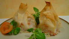 Aumônières au chèvre