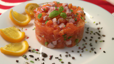Tartare de truite