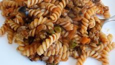 Pâtes sauce Marcello