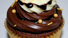Cupcake au 3 chocolats