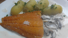 Haddock à la crème