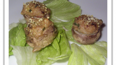 Champignons farcis classiques