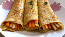 Crêpes de carottes