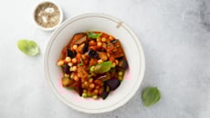 Salade pois chiches libanaise