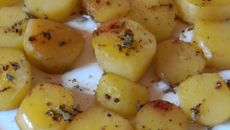 Pommes de terre du soleil à l'huile d'olive de Provence