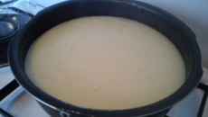 Soupe de courgettes et chou-fleur au boursin