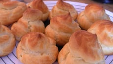 Choux jambon et fromage ail et fines herbes
