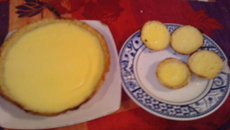Tarte et tartelette au citron