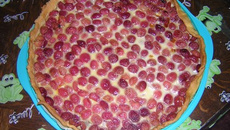Tarte sablée aux cerises