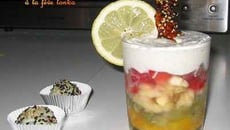 Verrines légères et fruitées