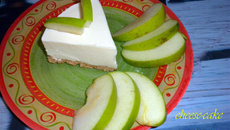 Cheesecake aux pommes