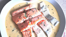 Blanquette de saumon et lotte