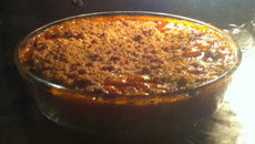 Crumble Courgettes Mozza