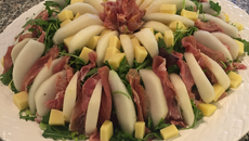 Salade de Jambon de parme aux Poires