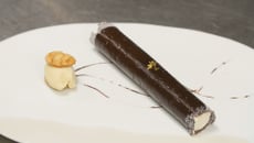 Le cigare croustillant au tabac de havane, crème mousseline Cognac XO