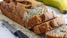 Banana bread aux graines de pavot
