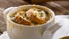 Soupe à l'oignon campagnarde