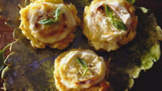 Paillassons de pommes de terre aux Cabécous du Périgord