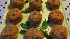 Boulettes de thon pour l'apéritif