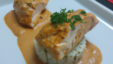 Bricks au poulet et kiri