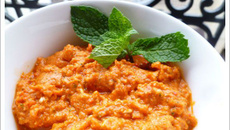 Poivronnade à la menthe et tomates séchées