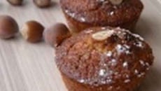 muffins aux noisettes et à la banane