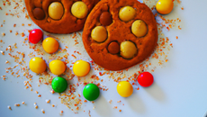Sablés aux épices et au M&m's