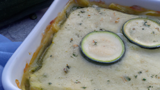 Flan de courgette onctueux à la crème fraîche