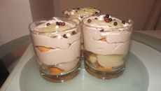 Tiramisu poire chocolat vite fait