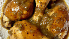 Poulet au sirop de liège