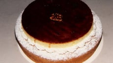 Entremets au pralin et noix