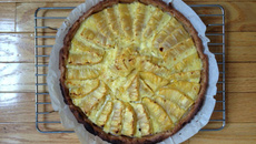 Tarte exotique à l'ananas