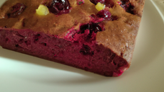 Cake betterave cranberries