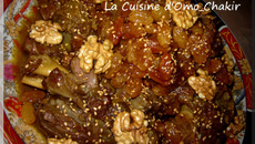 'Mrouzia' Tajine d'agneau aux raisins secs et ras el hanout