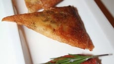 Brick à la laitue de mer et au fromage de Brebis