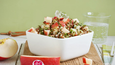 Taboulé de quinoa 2 couleurs à la coriandre fraîche