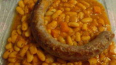 Lingots à la tomate saucisse