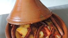 Tajine de pommes de terre et merguez