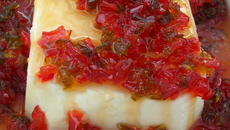 Philadelphia avec poivron confit