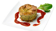 Mini cake au Philadelphia et herbes de Provence