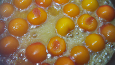 Poêlée de mirabelles