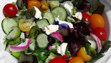 Salade tricolore d'été