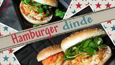 Hamburger de dinde 2 versions