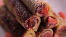 Pain perdu express aux fraises