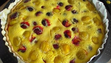 Tarte aux prunes et reines claudes