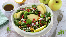Salade composée aux Pommes du Limousin AOP